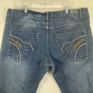Brooklyn Express Jeans Mens 42 Baggy‎ Denim Y2K VTG (actual 42x31)